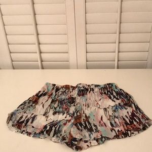 French Connection Drip-Dye Shorts